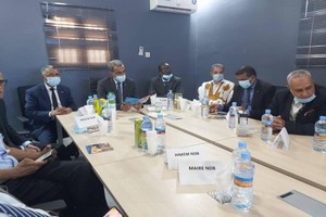 Nouadhibou : le ministre des pêches s’entretient avec les autorités 