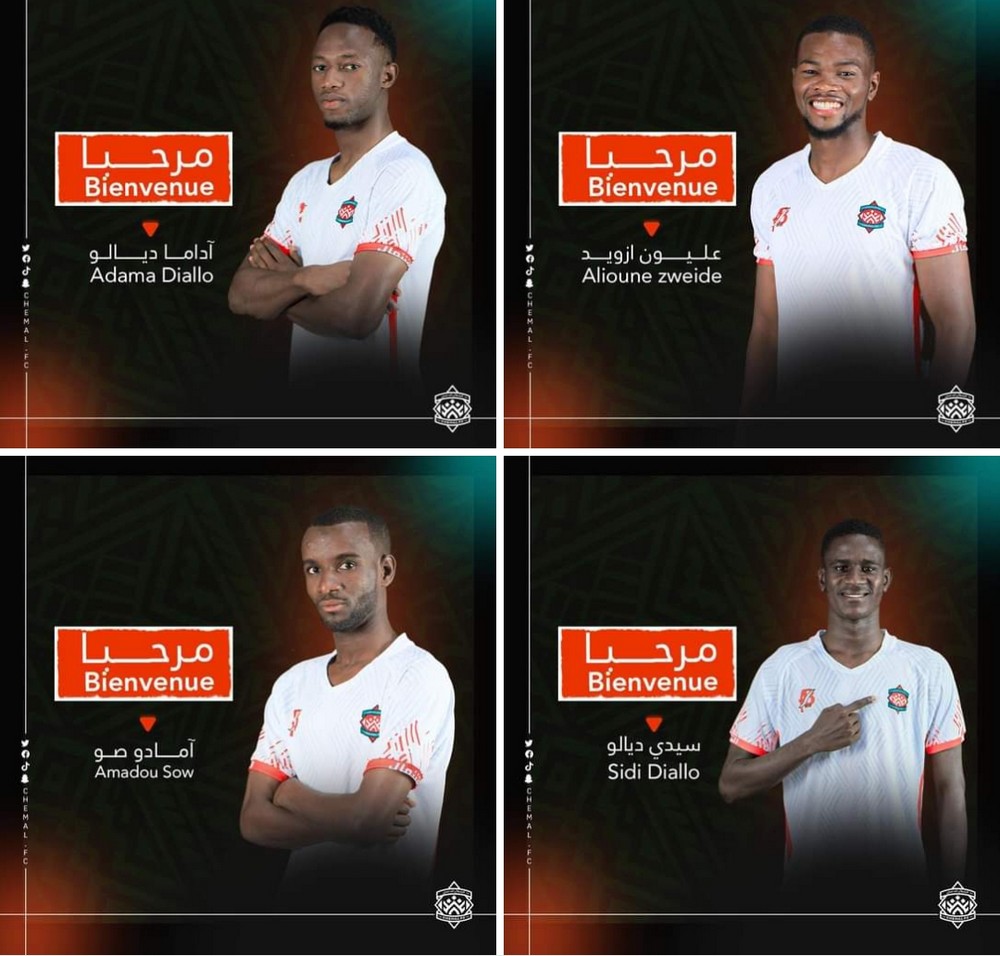 Mauritanie : Chemal FC se renforce avec cinq nouvelles signatures