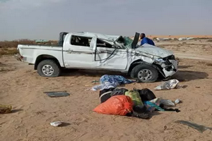 Un accident de la circulation sur l'axe de Rosso fait 3 morts et des blessés