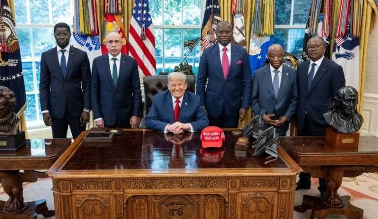 Commerce et sécurité au coeur des entretiens bilatéraux des cinq présidents africains en visite à Washington