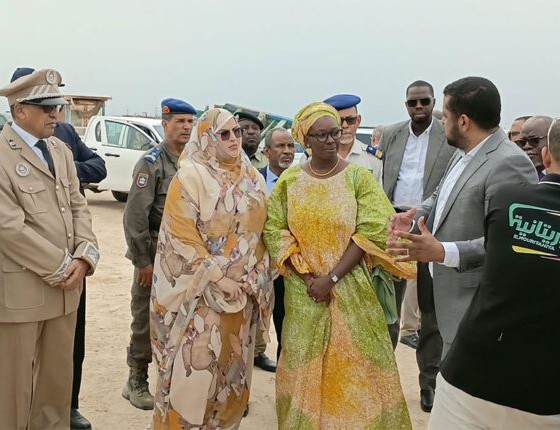 La ministre de la Pêche visite plusieurs établissements et infrastructures relevant de son département à Nouadhibou