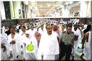 Ould Abdelaziz et deux membres de son gouvernement en Arabie Saoudite pour accomplir le Pèlerinage