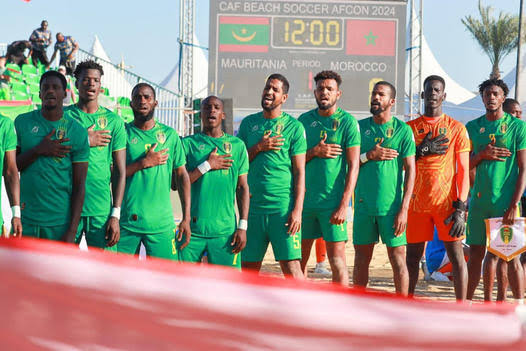 Éliminatoires de la CAN de Beach Soccer 2026 : la Mauritanie affrontera la Côte d’Ivoire, lors du deuxième tour