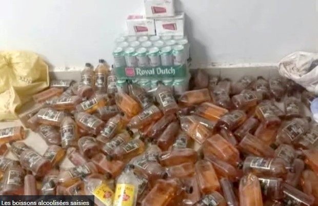 Arrestation à Gabou d’une personne en possession d’une importante quantité de boissons alcoolisées