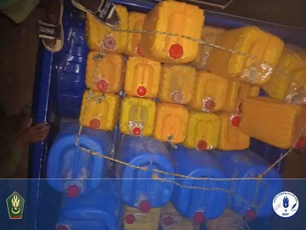 Sélibabi : près de 7 tonnes de carburant destinées à la contrebande saisie par la gendarmerie