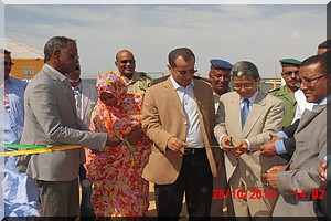Transformation de produits maritimes dans le cadre des activités féminines au PNBA: discours de l'ambassadeur du Japon [PhotoReportage]