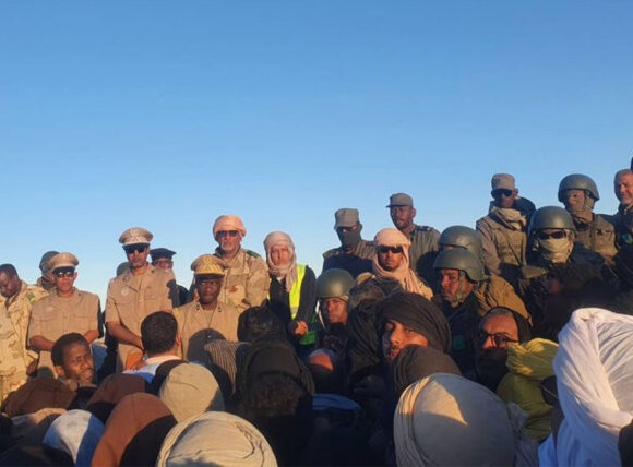 Le wali de Tiris Zemmour poursuit sa visite des sites d’exploitation aurifère