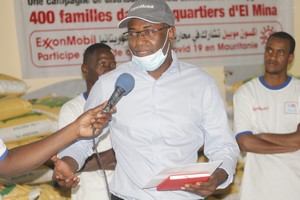 Covid-19 - SOS Pairs Educateurs reçoit un don d’Exxon Mobil Mauritanie |Photoreportage|
