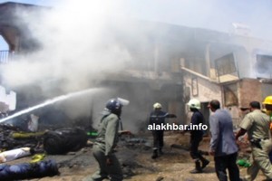 Nouakchott-Sebkha : un feu ravage des commerces