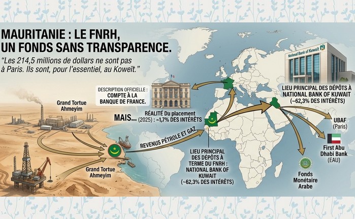 Mauritanie : les 214 millions de dollars du pétrole ne sont pas à la Banque de France… Pr ELY Mustapha