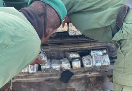 Dakhlet Nouadhibou-Poste-frontière PK55 / saisie d'environ 26 kg de cannabis et arrestation de deux étrangers