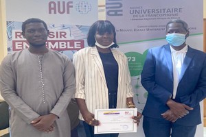 Manthita SOW remporte le « hackathon de design et aménagement des espaces » de l’AUF en Mauritanie