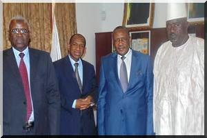 Son excellence l’ambassadeur de la Mauritanie à Dakar fait ses adieux aux autorités du Haut-commissariat de l’OMVS