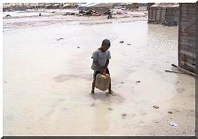 Pluie à Nouakchott : Des dizaines de famille sans abris à Dar Naim. 