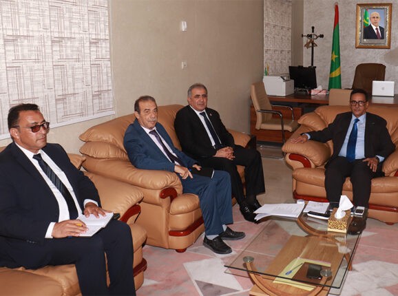 Mauritanie - Le ministre de la Culture s’entretient avec l’ambassadeur palestinien