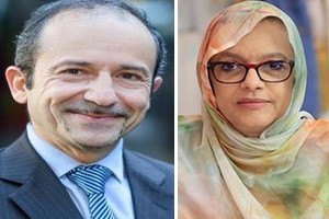 Paris : Marieme BEKAYE rencontre Jean Pierre MARCELLI, Directeur exécutif des Opérations de l'AFD