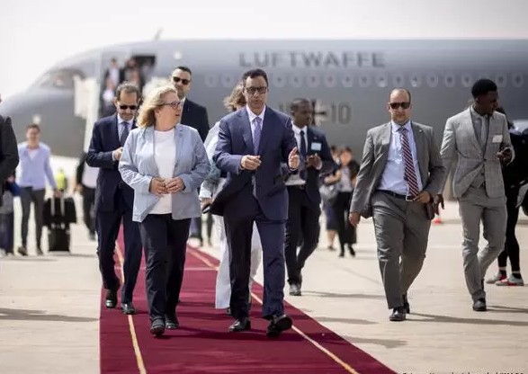 La ministre allemande de la Coopération est en Mauritanie