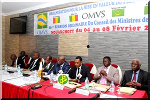 Ouverture à Nouakchott de la 66ème session du conseil des ministres de l'OMVS 