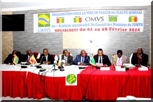 Clôture de la 66ème session du conseil des ministres de l'OMVS 