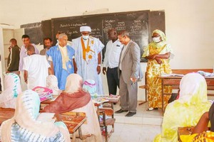 Le chef de File de l'opposition démocratique visite certains établissements d’enseignement