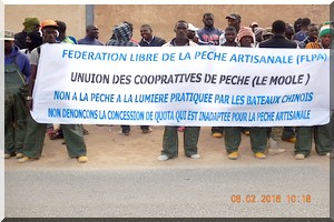 Grosse colère des pêcheurs artisanaux [PhotoReportage]