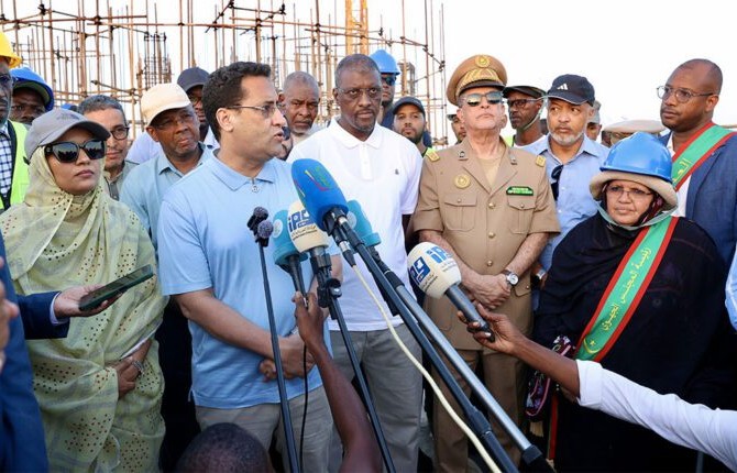 Le Premier Ministre : le projet Idini est achevé deux mois avant son échéance contractuelle et renforce l’approvisionnement de Nouakchott en eau