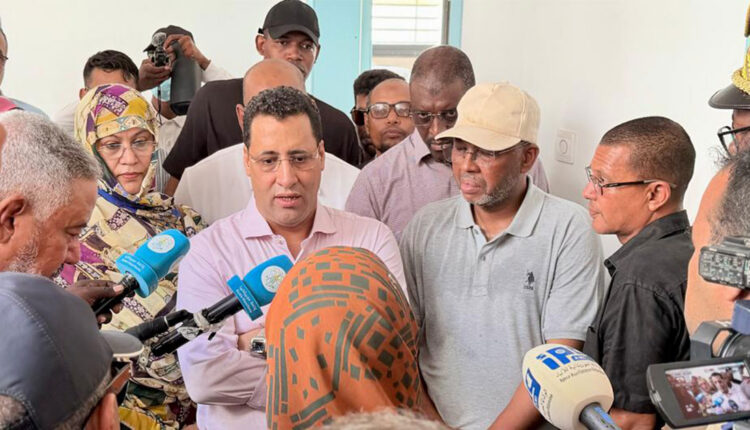  Le Premier ministre entame une visite d’inspection de plusieurs infrastructures sanitaires, sportives et de services à Nouakchott