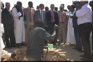 Lancement des activités du projet pilote d'assainissement des eaux de pluies à Sebkha