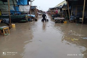Nouakchott : des quartiers sous les eaux après la pluie